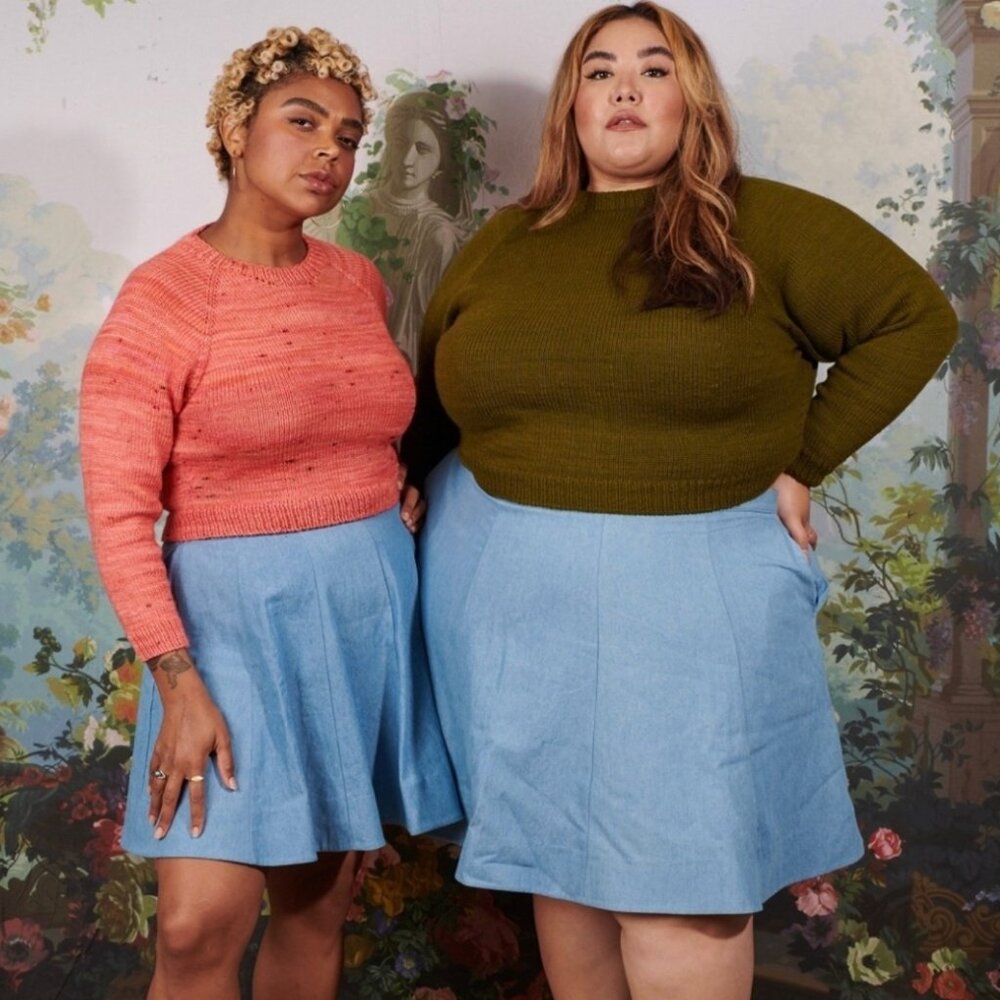 Tuesday of California Denim Audrey Skirt